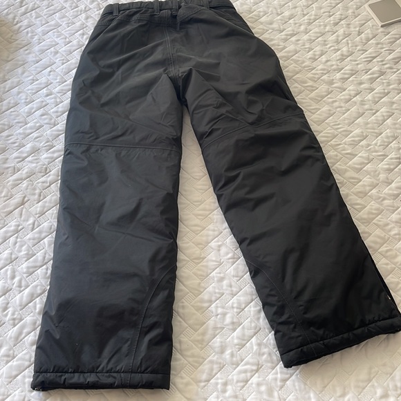 LL BEAN Unisex Black Ski or Snow Pants size 12 - Picture 2 of 4